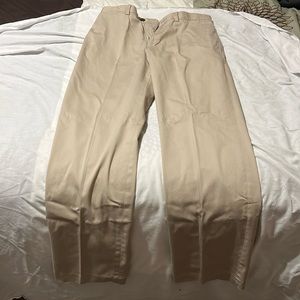 EDDIE BAUER wrinkle resistant khaki dress pants